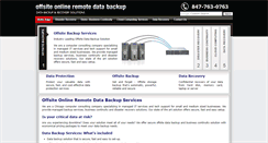 Desktop Screenshot of offsiteonlineremotedatabackup.com